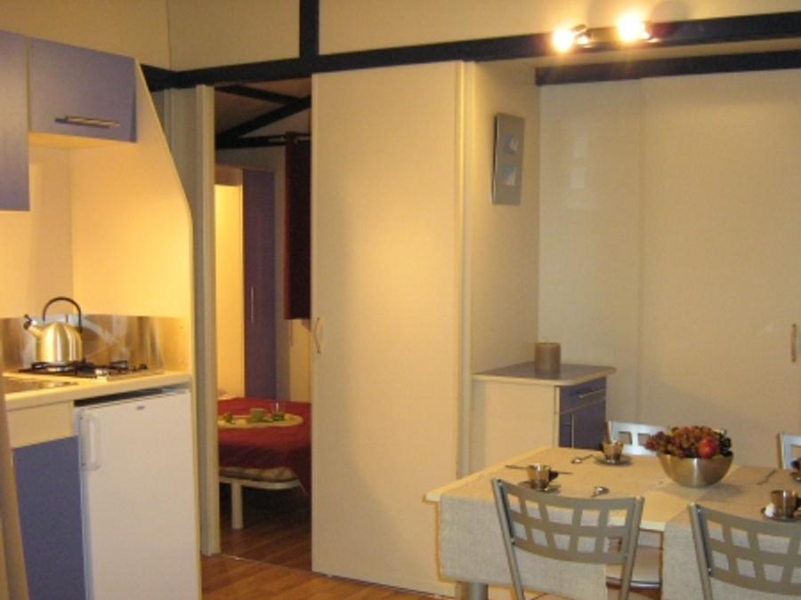Chalet 4 personnes - STANDARD NEMO 20m² 2 chambres - terrasse semi-couverte 3