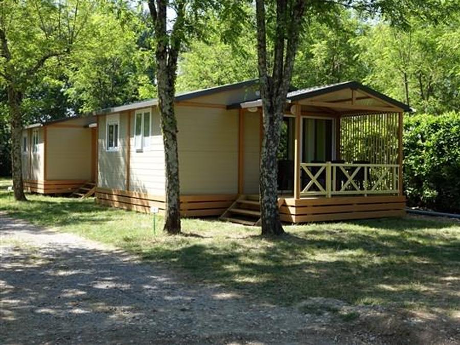 Chalet 5 personnes - CONFORT MOREA 25m² 2 chambres - Terrasse couverte 3