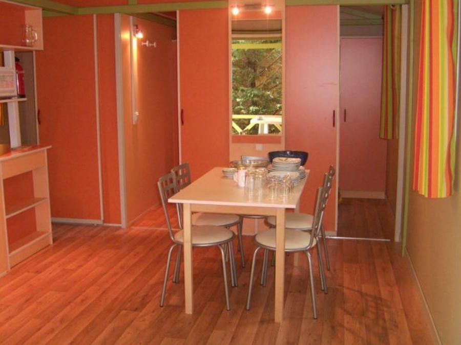 Chalet 5 personnes - CONFORT MOREA 25m² 2 chambres - Terrasse couverte 1