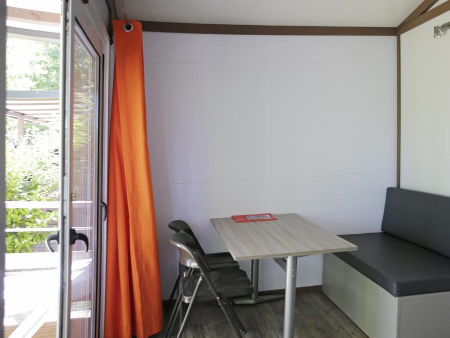 Chalet 4 personnes - CONFORT VAIA 27m² 2 chambres - Terrasse couverte 3