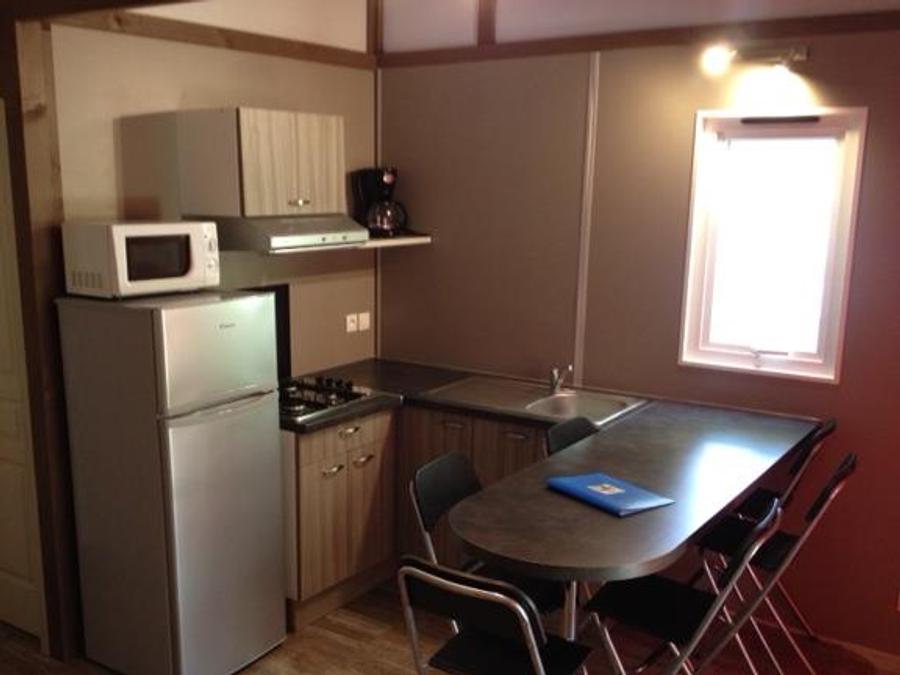 Chalet 6 personnes - CONFORT TIARE 32m² 3 chambres - Terrasse couverte 1