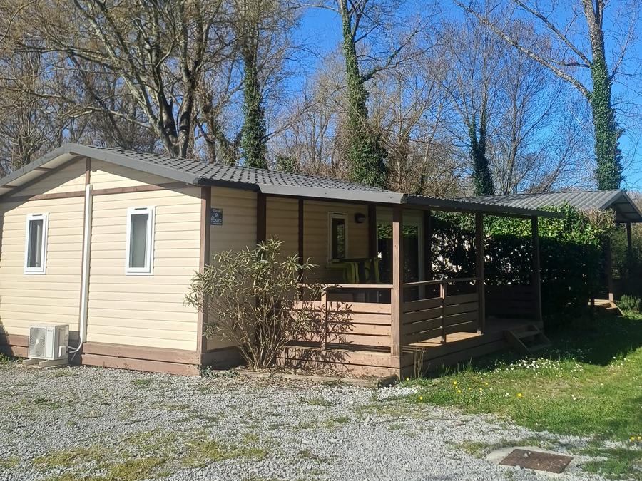 Chalet 6 personnes - CONFORT TIARE 32m² 3 chambres - Terrasse couverte 3