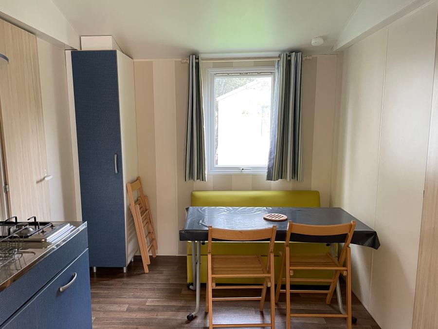 Mobilhome 5 personnes - Mobilhome DOMINO 25m² CLIMATISÉ+ terrasse couverte 10m² 4