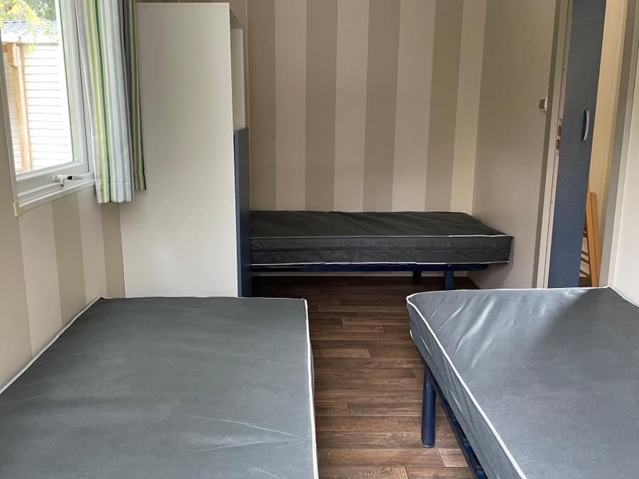 Mobilhome 5 personnes - Mobilhome DOMINO 25m² CLIMATISÉ+ terrasse couverte 10m² 5