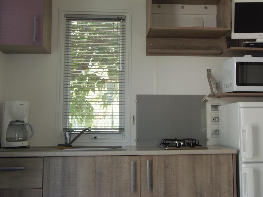 Mobilhome 2 personnes - Mobilhome 2 pers ASTRIA 16m² climatisé + terrasse couverte 10m² 1