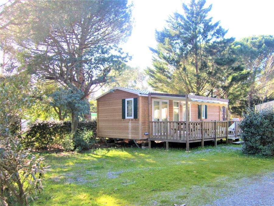 Mobilhome 6 personnes - Confort + 32 m² - 3 chambres - climatisation 1