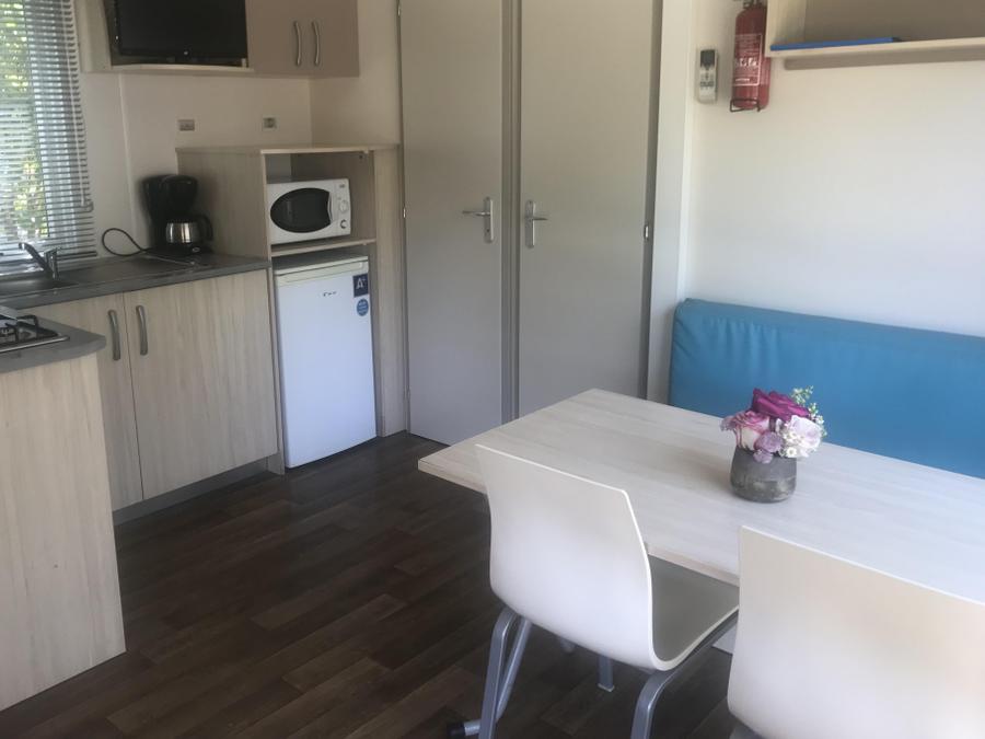 Mobilhome 4 personnes - Confort 28 m² - 2 chambres - climatisation 3