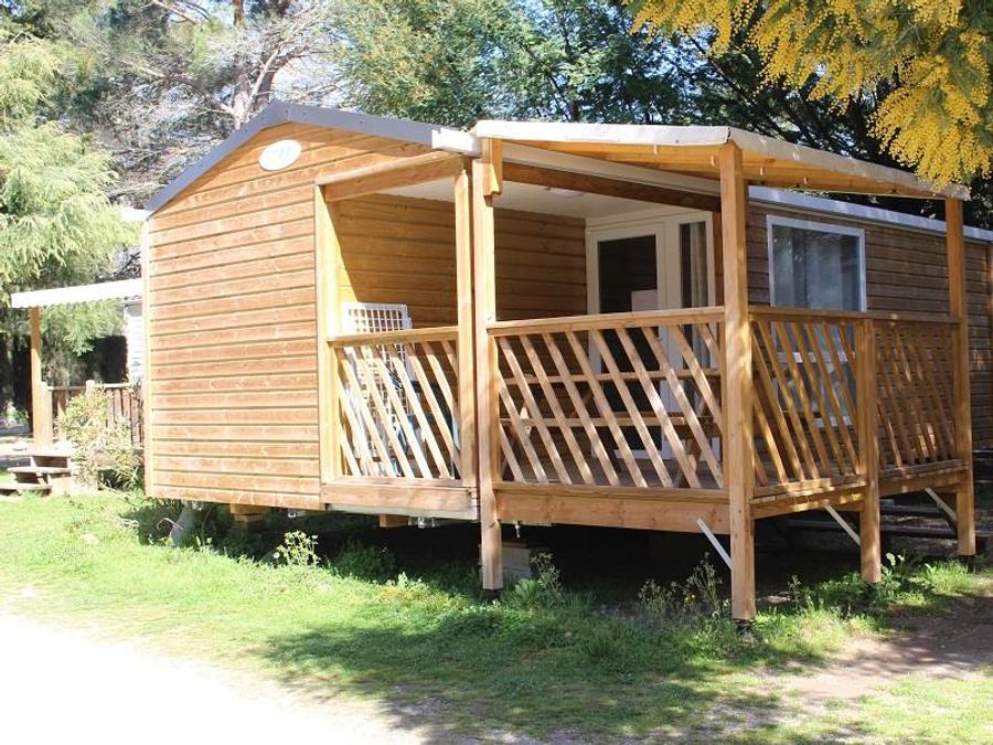 Mobilhome 4 personnes - Confort 28 m² - 2 chambres - climatisation 0