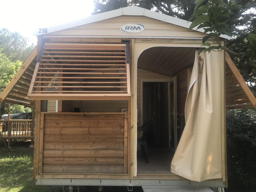 Mobilhome 5 personnes - Vacanciale 20 m² - 2 chambres sans sanitaires 1
