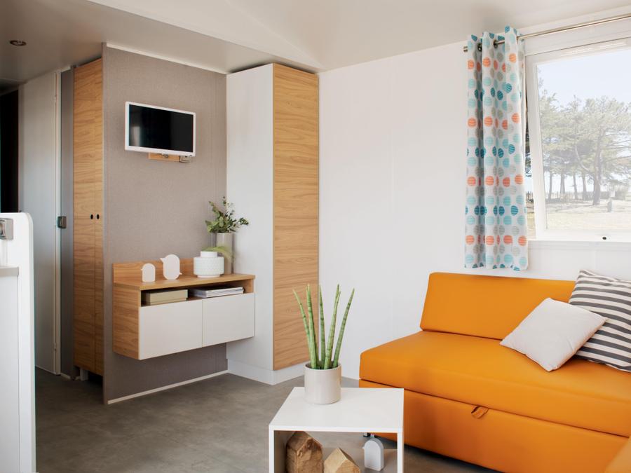 Mobilhome 8 personnes - Mobil-home Premium K 40 m² - 3 chambres - climatisation 1