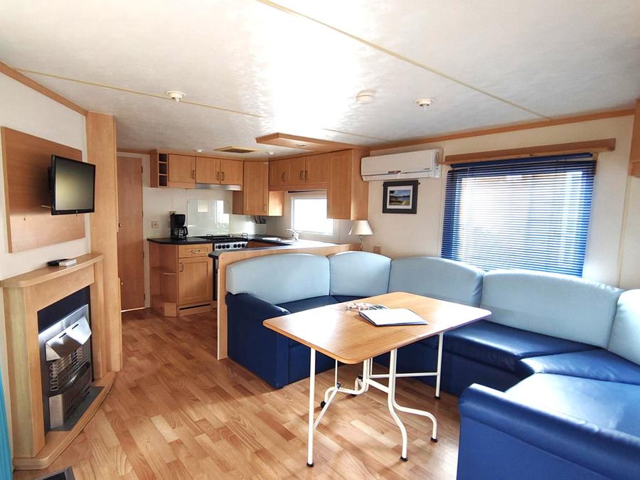Mobilhome 4 personnes - Confort 32 m² - 3 chambres - climatisation 1