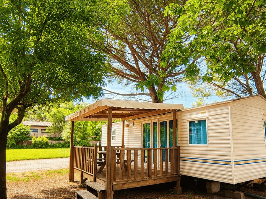 Mobilhome 4 personnes - Confort 32 m² - 3 chambres - climatisation 0