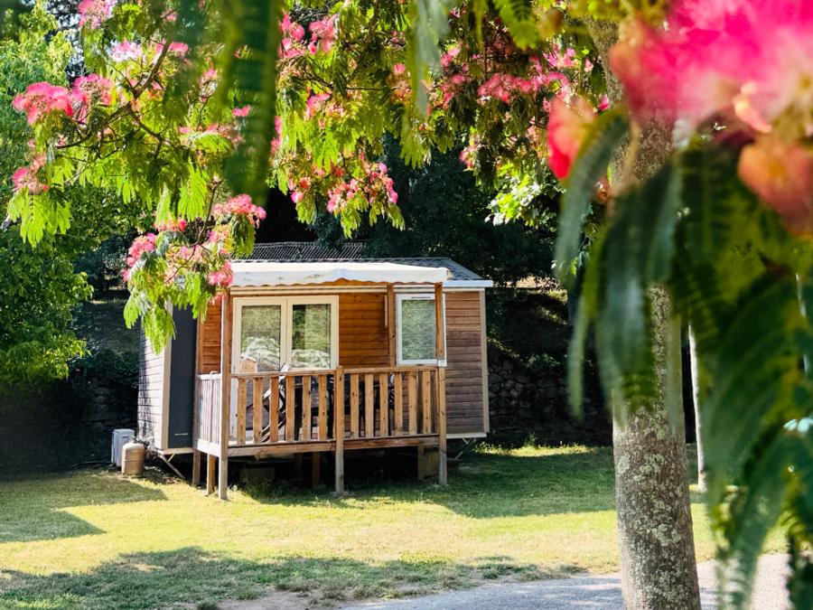 Mobilhome 2 personnes - Saphir 18m² + terrasse couverte + climatisation 4