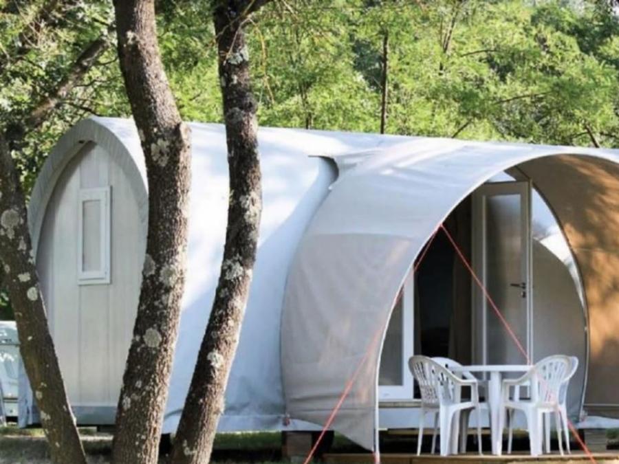 Tente en toile et en bois 4 personnes - COCO SWEET 2CH 4 PERS (sans climatisation, sans télévision, sans sanitaire) 1
