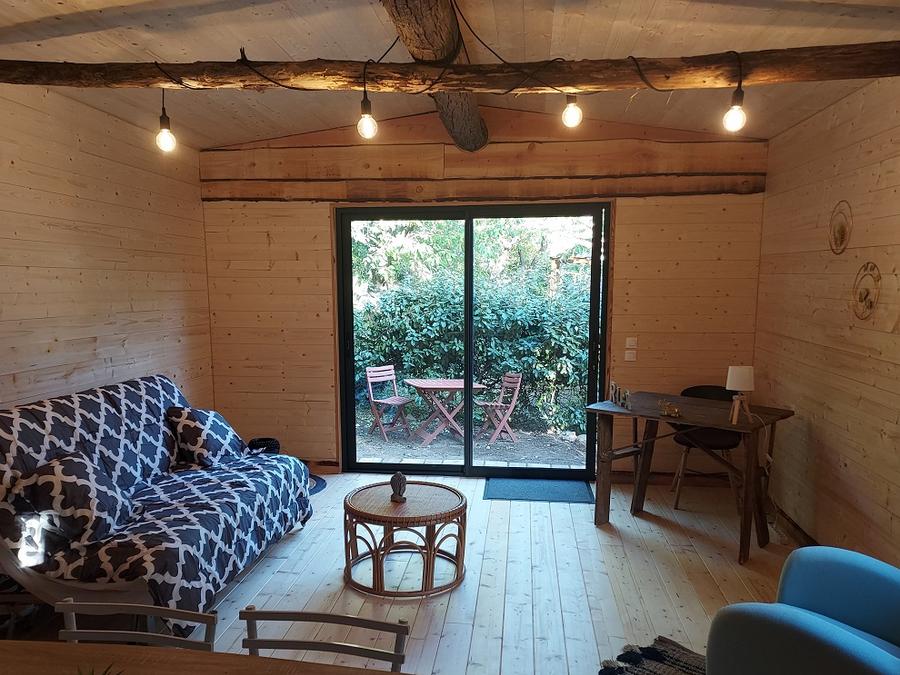 Chalet 2 personnes - CHALET BOIS 28 m2 2 personnes 1