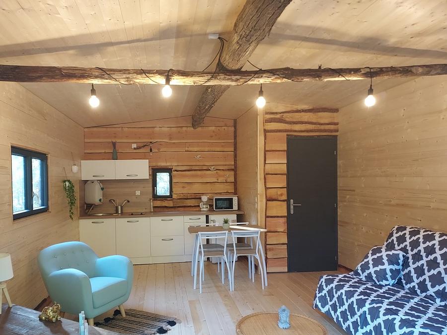 Chalet 2 personnes - CHALET BOIS 28 m2 2 personnes 2