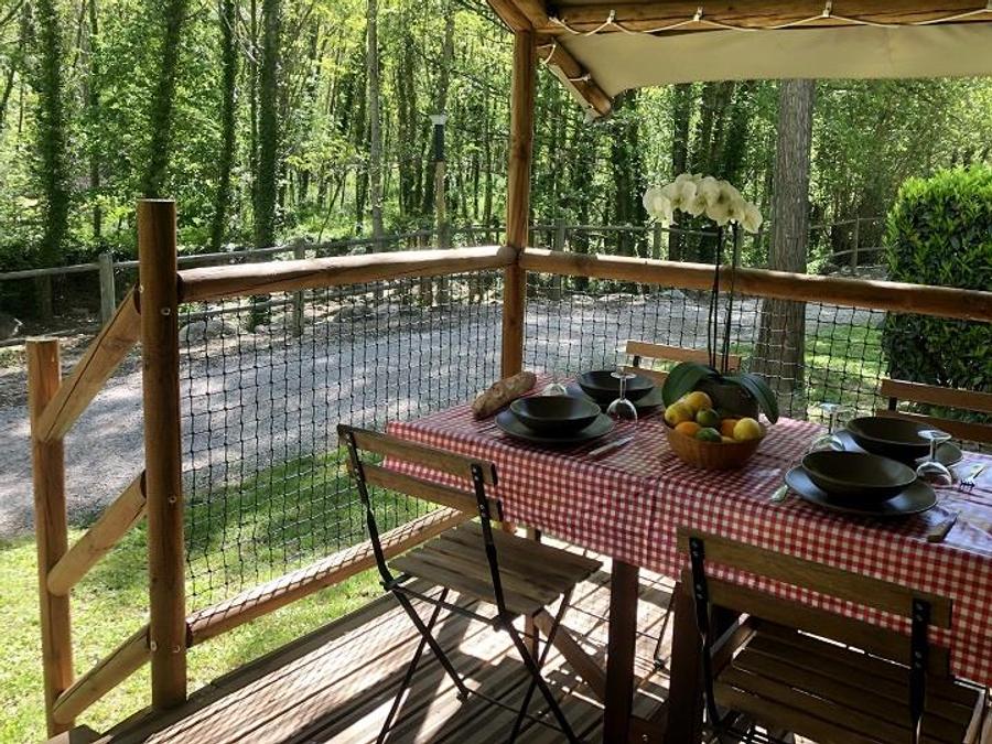 Bungalow toilé 4 personnes - LODGE sans sanitaires 1