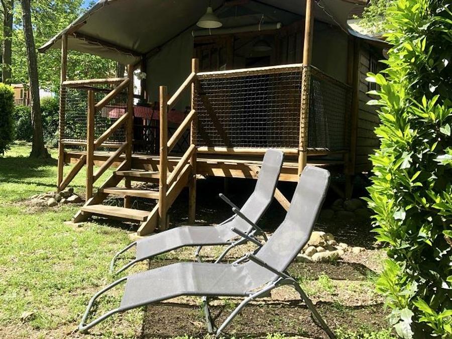 Bungalow toilé 4 personnes - LODGE sans sanitaires 10