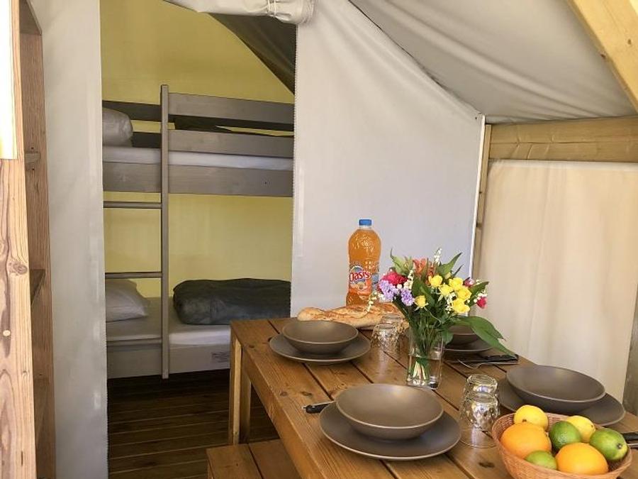 Tente 4 personnes - ECOLODGE sans sanitaires 5