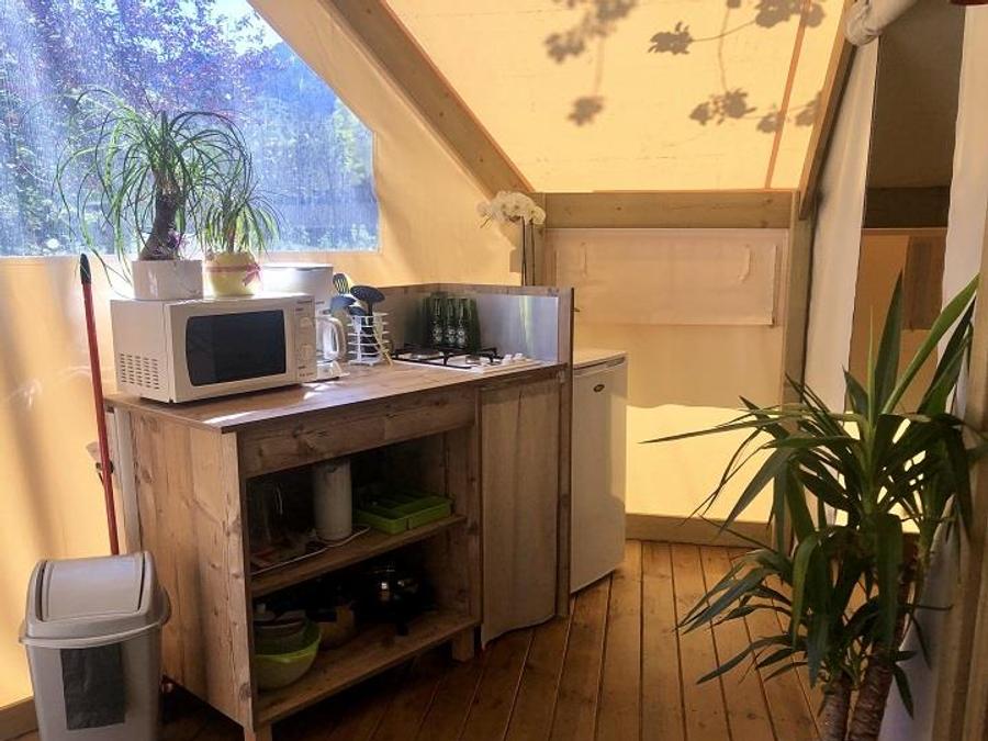 Tente 4 personnes - ECOLODGE sans sanitaires 2
