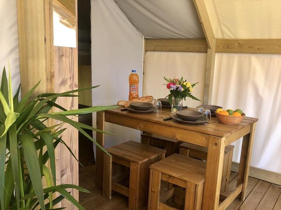 Tente 4 personnes - ECOLODGE sans sanitaires 3