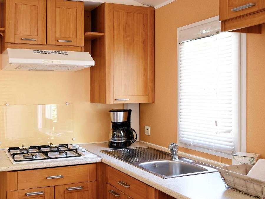 Mobilhome 4 personnes - Argentella 31 m², climatisé, 2 chambres 4
