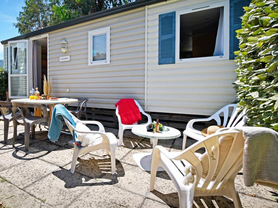 Mobilhome 4 personnes - Argentella 31 m², climatisé, 2 chambres 2