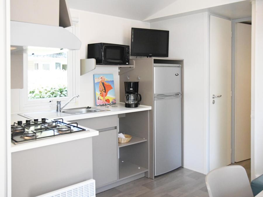 Mobilhome 4 personnes - Palombaggia 31 m², climatisé, 2 chambres 4