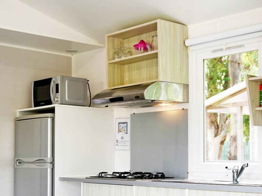 Mobilhome 4 personnes - Roccapina 33 m², climatisé, 2 chambres 2