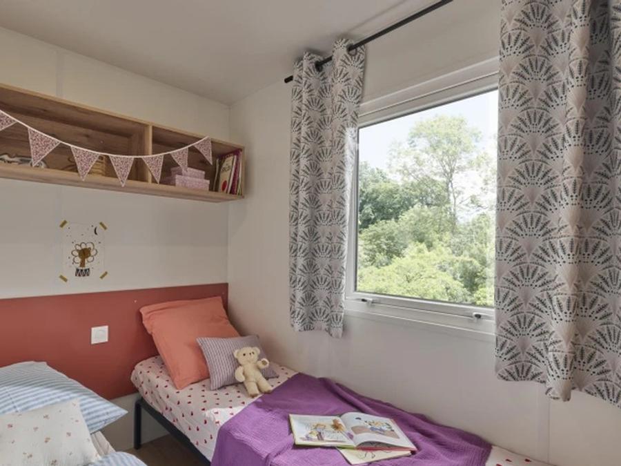 Mobilhome 6 personnes - Ostriconi 35 m², climatisé, 3 chambres 2 sdb 2