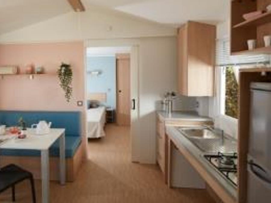 Mobilhome 4 personnes - PMR 35 m², climatisé, 2 chambres 3
