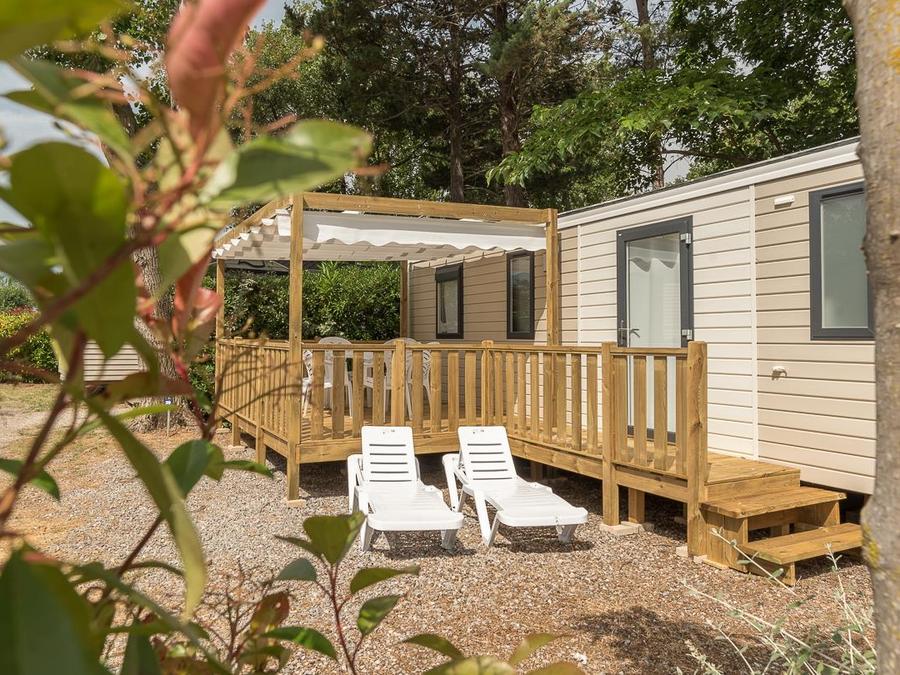 Mobilhome 6 personnes - Cottage Privilège 3 chambres + Clim 1