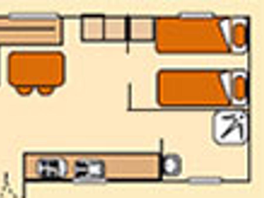 Mobilhome 4 personnes - Cottage Standard + Clim 4