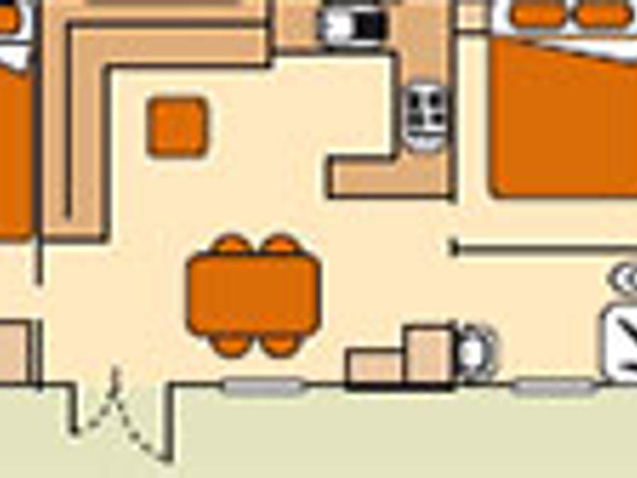 Mobilhome 4 personnes - Cottage Privilège + Clim 4