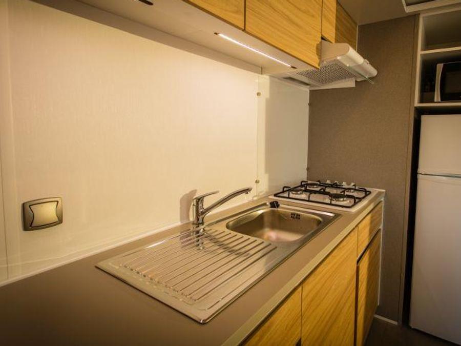 Mobilhome 6 personnes - C- Mobil-home Baltique climatisé - 3 chambres 4