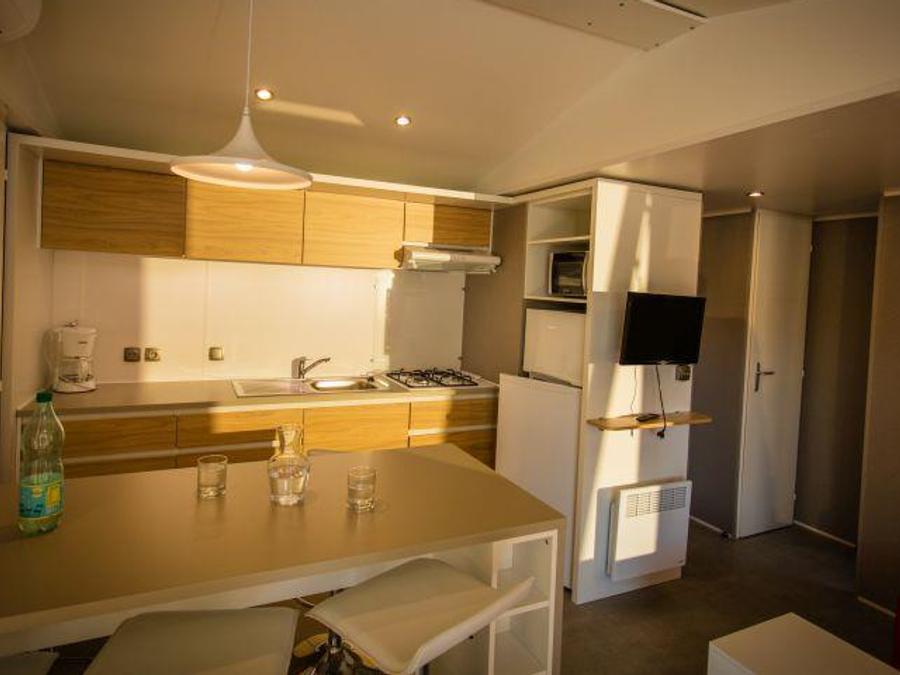Mobilhome 6 personnes - C- Mobil-home caraïbes climatisé 2 chambres 4