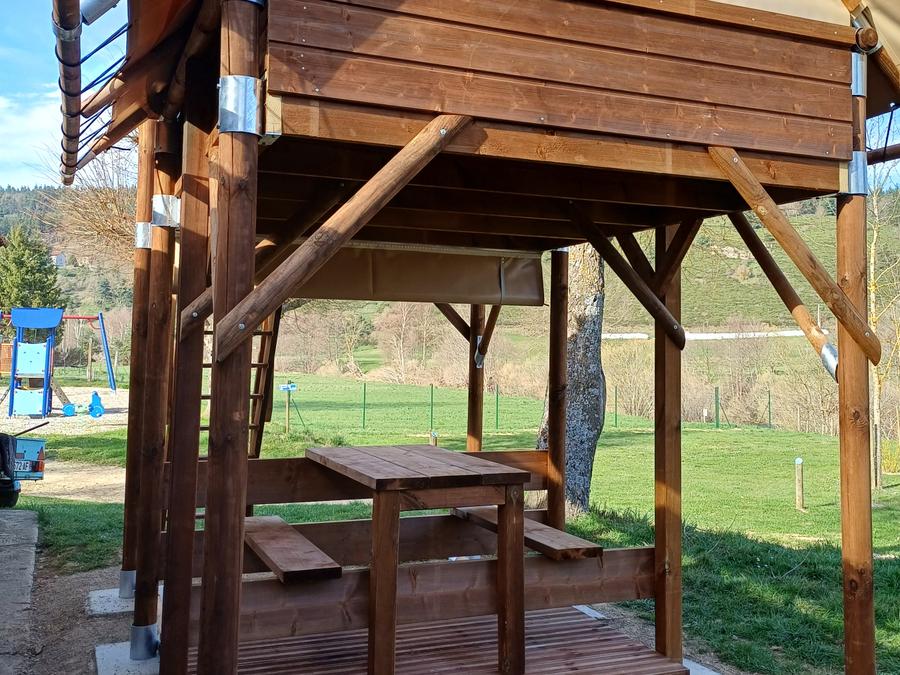 Hébergement 2 personnes - Bivouac sur pilotis 2