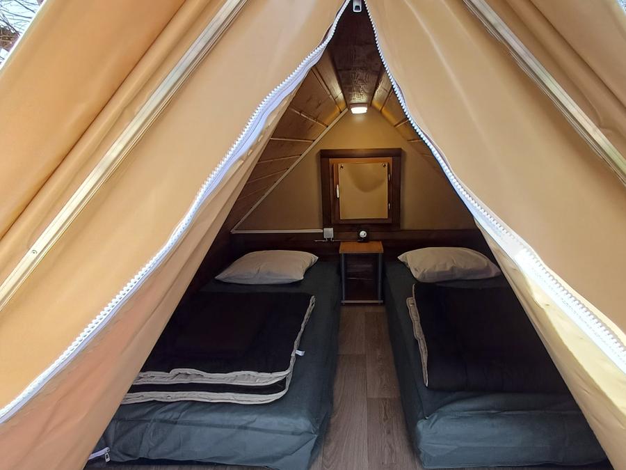 Hébergement 2 personnes - Bivouac sur pilotis 5