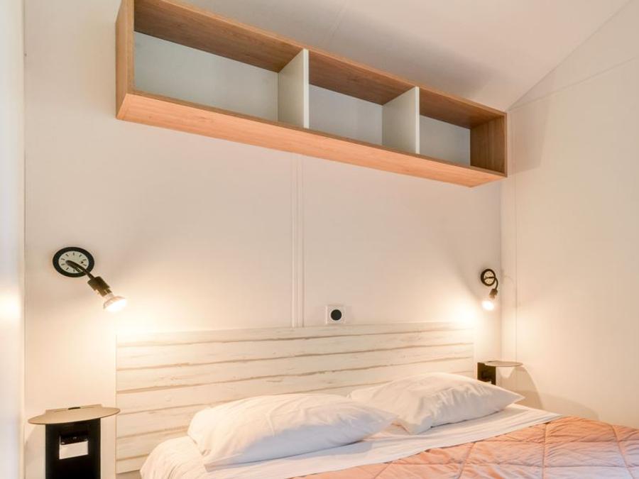 Mobilhome 4 personnes - 2 chambres - 4 personnes, terrasse semi-couverte, Clim TV 2