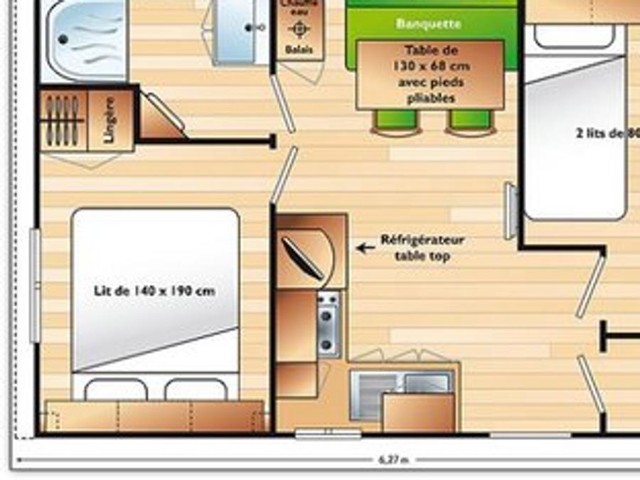Chalet 4 personnes - Confort - Eus 2