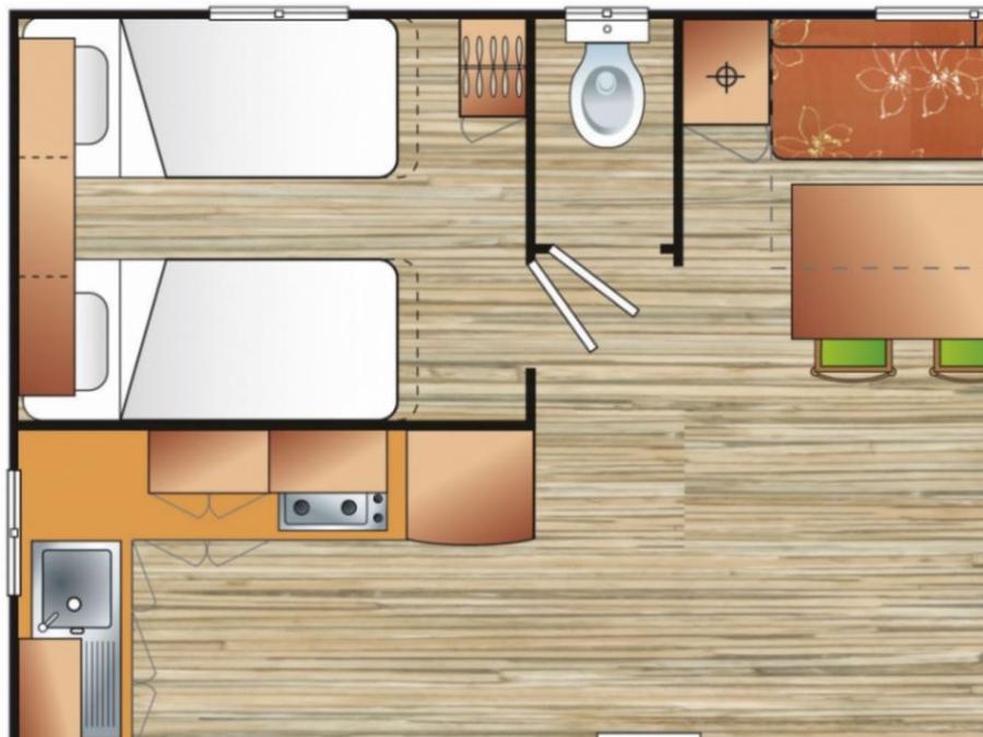 Chalet 4 personnes - Confort XL VILLEFRANCHE 4