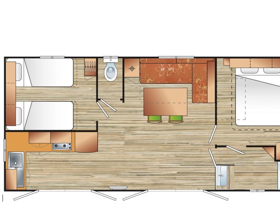Chalet 4 personnes - Premium XL Le Llech 2