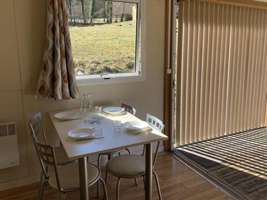 Chalet 4 personnes - Standard 20m² - 2 chambres + terrasse couverte 4