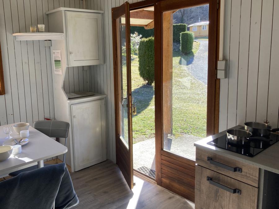 Chalet 2 personnes - Standard 20m² - 1 chambre + terrasse couverte 4