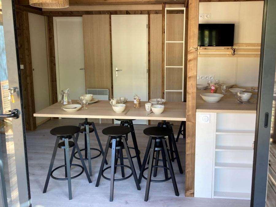 Chalet 10 personnes - Portland Premium 70m² - 5 chambres (2+3) + TV + LV + Terrasse semi couverte 2
