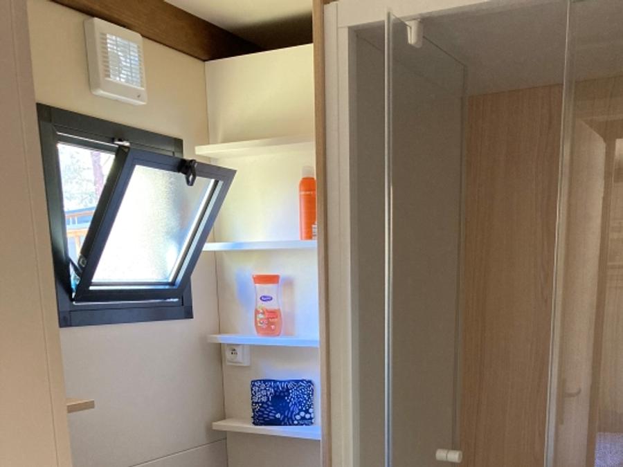 Chalet 5 personnes - Morea Premium 25m² - 2 chambres + TV + LV + terrasse couverte 2