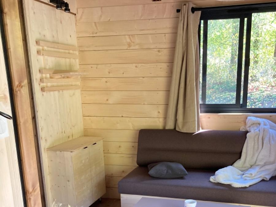 Chalet 4 personnes - Victoria Confort 20m² - 1 chambre + TV + Terrasse couverte 3