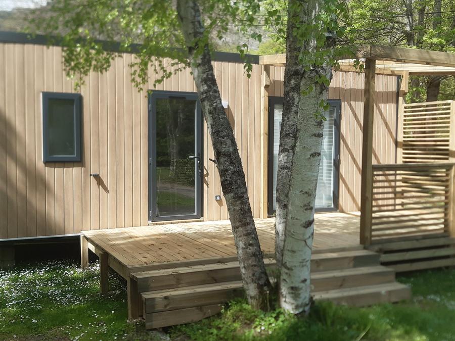 Mobilhome 4 personnes - Home Flower Premium 29 m² - 2 chambres + TV + LV +Terrasse + Clim 0