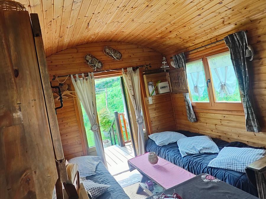 Tiny house 4 personnes - Roulotte Edelweiss 18 m² 8
