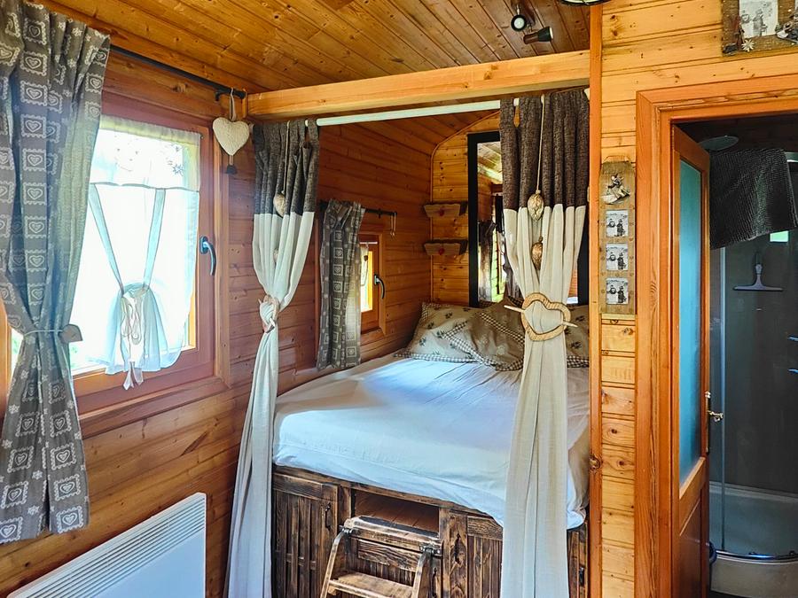 Tiny house 4 personnes - Roulotte Edelweiss 18 m² 2